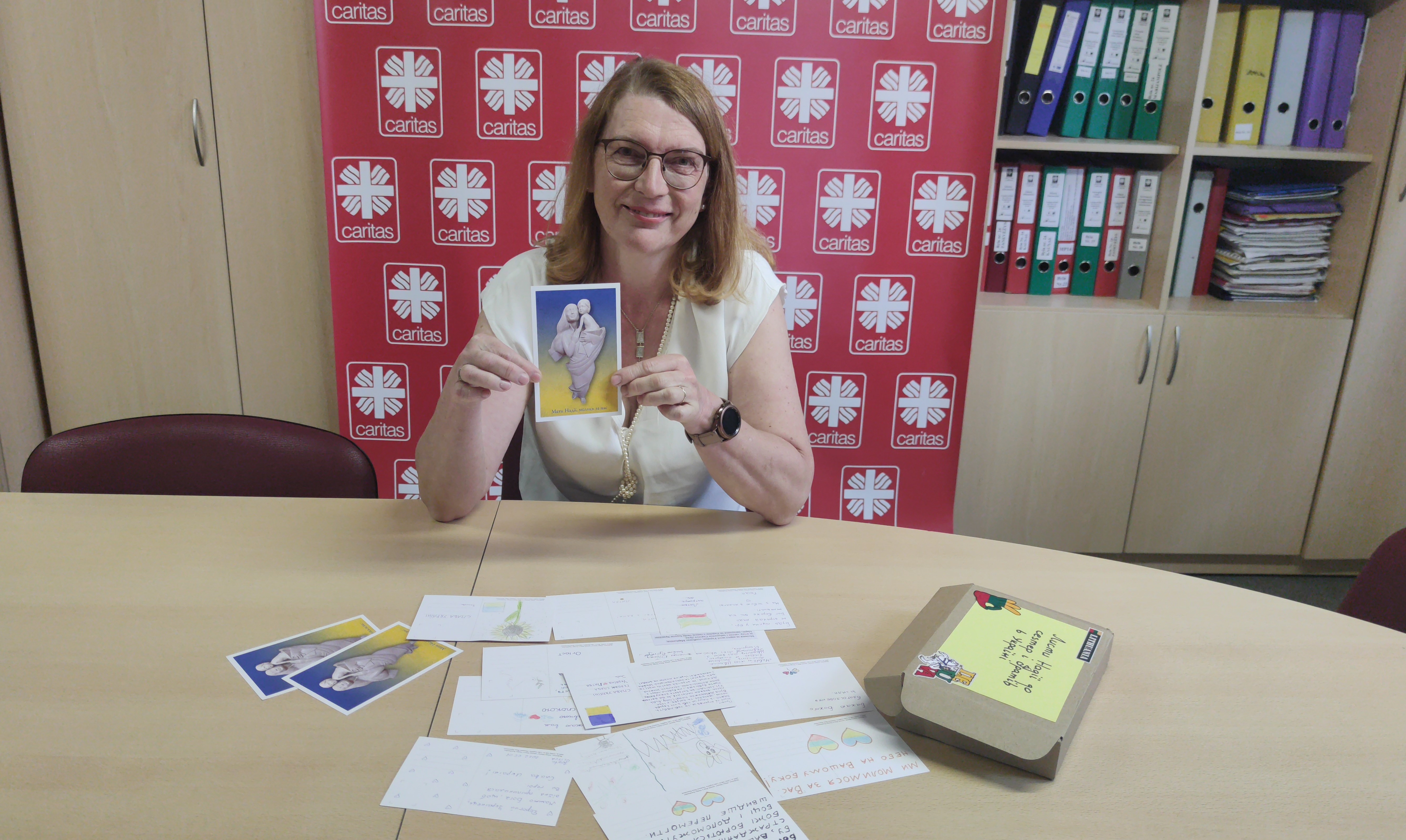 Su parama į Ukrainą keliaus ir pusė tūkstančio Vilties laiškų 